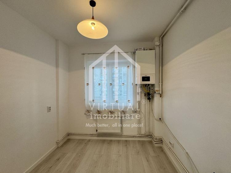 Apartament cu 2 camere, 43mp utili+balcon 7mp, etaj 3/4, Rahovei