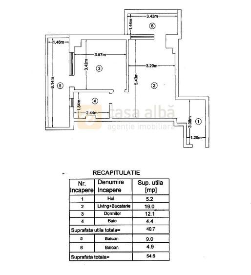 Bucium - Lidl, locuinta noua cu 2 camere, ready to move, PARCARE - 1