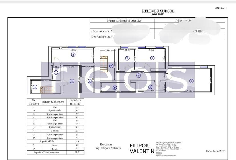 INCHIRERE VILA SPATIU COMERCIAL BIROU CLINICA TITULESCU BANU MANTA 600MP 8 CAMER - 5