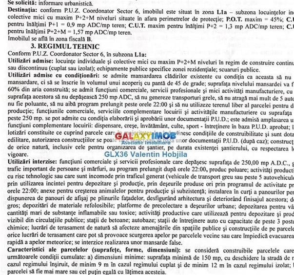 Vanzare teren Militari Veteranilor Metrou 370 mp