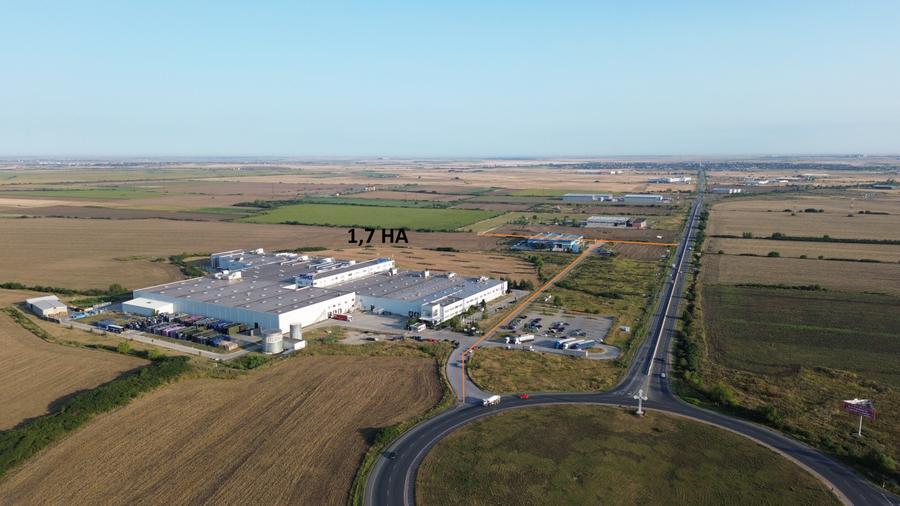 Teren cu PUZ 1,7 HA zona Mahle