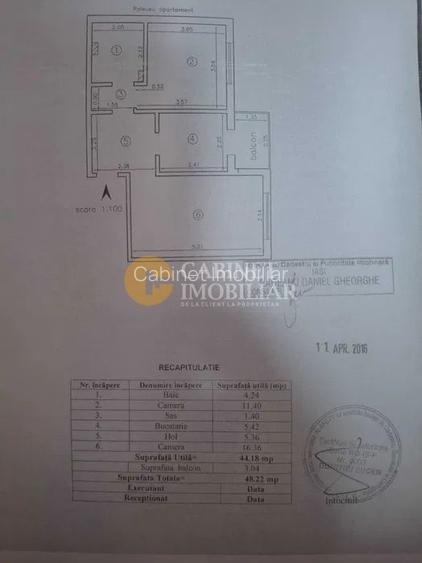 2 Camere Decomandat- Etaj 2/4- Zona Dacia- Strada Tabacului - 7