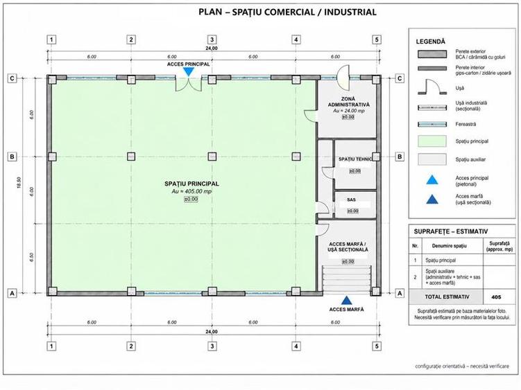 Spatiu FRiG Central cu IsU&Parking