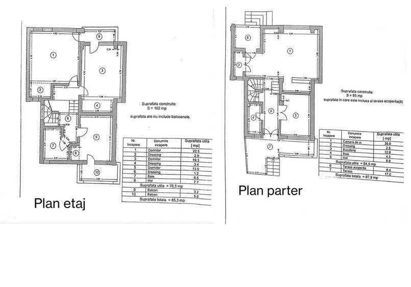 VILA D+P+E (Demisol + Parter + Etaj), zona KM 4-5