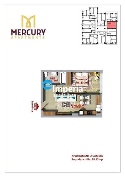 Apartamente Noi, Ultracental - Palas, 2 camere