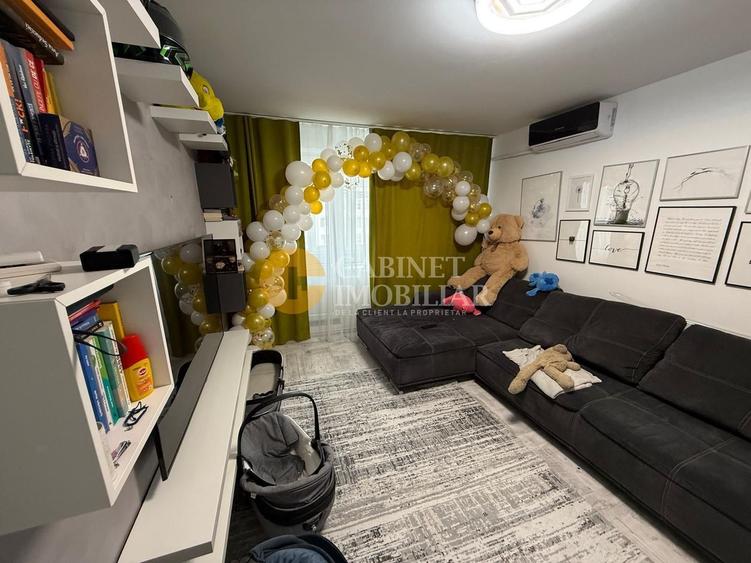 2 Camere Decomandat- Renovat-Mobilat si utilat modern-Piata Voievozilor