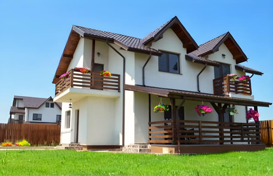 Sabareni Vila P+1, 425 mp teren,padure, terasa+pivnita,TVA inclus,predare rapida