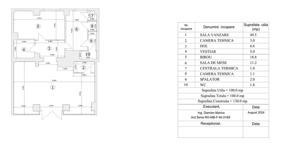 Spatiu Comercial de inchiriat in Bucuresti pe Bd. Basarabia nr. 57 Bl.M 27 - 15