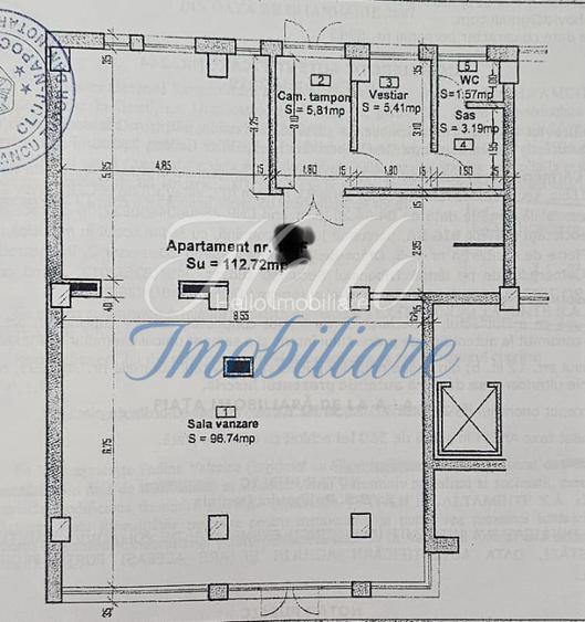 Spatiu comercial cu vitrina, Su 114mp, Piata Marasti - 3