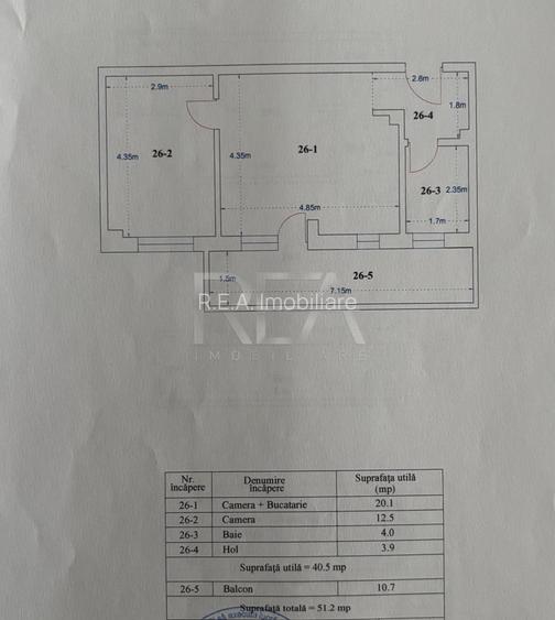 2 camere Colentina, centrală, et. 5, an 2024, 51 mp - 8