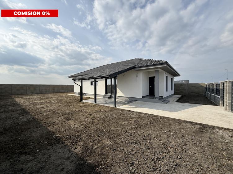 Casa individuala, 4 camere, 105 utili, 580 teren- Sanmihaiu Roman 0%