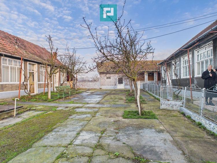 Proprietate cu 3 case din văiugă și teren în Nadab