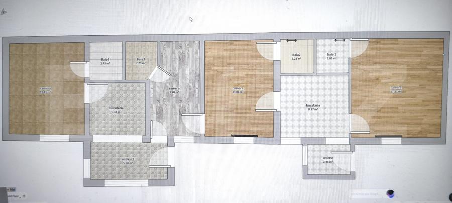 Apartamente in curte propie, mobilat, renovat