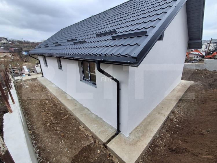 Casa 3 camere, 86mp, 310 mp teren, cu terasa si beci, Visani - 4