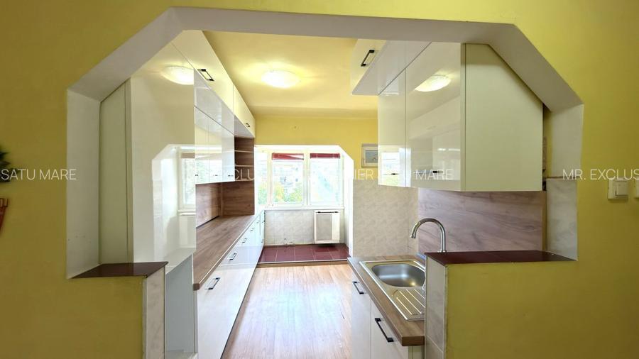 Apartament 2 camere Etaj III Carei-Calea Mihai Viteazul Nr.19, Vizavi Kaufland - 2