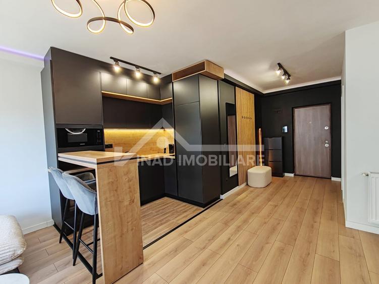 Apartament cu 2 camere, mobilat modern, parcare, Strada Tineretului