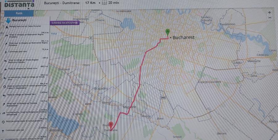 Teren intravilan, 1034 mp, Dumitrana, Ilfov, la doar 17 Km de capitală