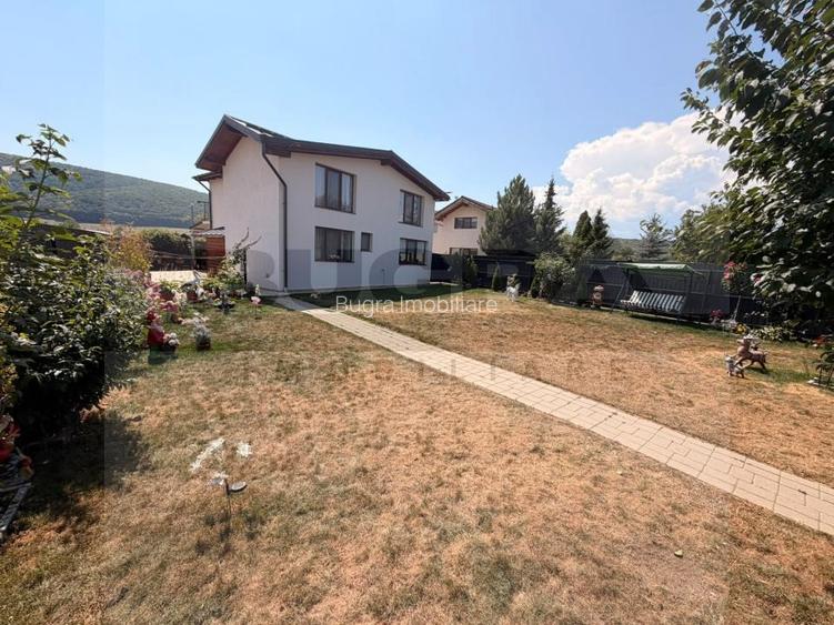 Casa individuala la cheie, 5 camere, 126 mp+474 mp teren, zona Gilau