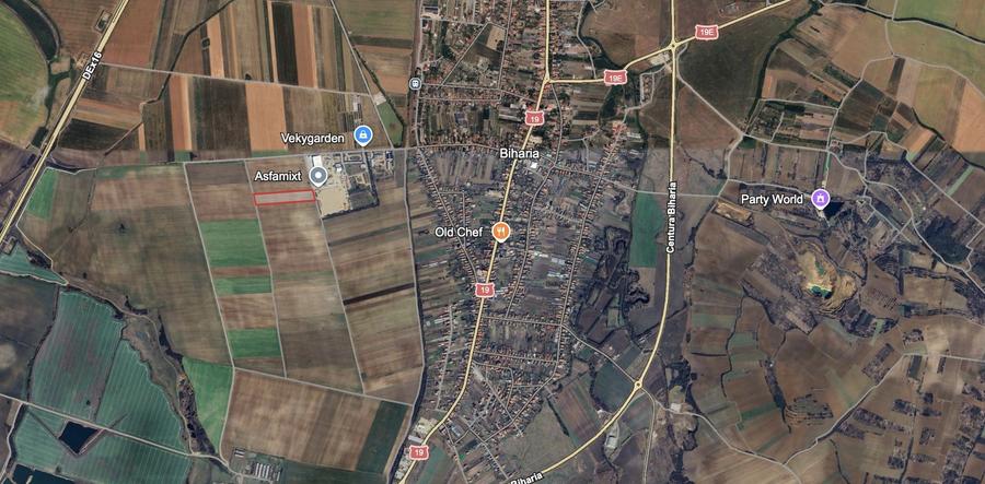 Teren extravilan 17700mp Biharia