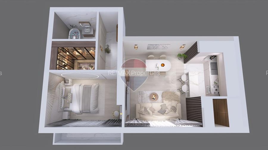 Apartament de vanzare 2 camere | Bragadiru Cartierul Latin Ghencea - 11