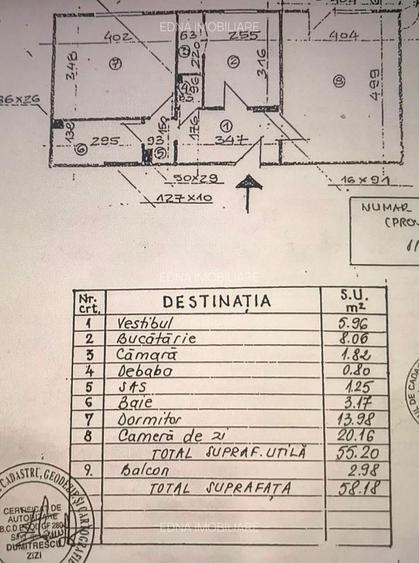 Apartamentde vanzare, 2 camere decomandat , TOTUL NOU, nelocuit după renovare!