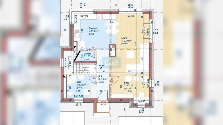 0% Comision ! Casa individuala, 530 teren, 125 mp, Gilau