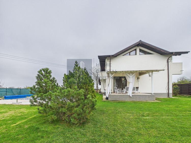 Casa de vânzare în Periș – 4 camere, teren 770 mp, piscină, garaj, apr
