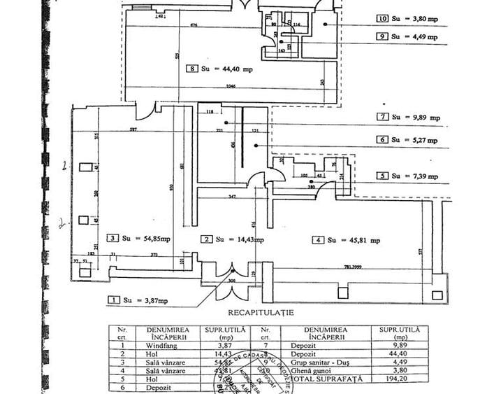 Inchiriere spatiu comercial stradal