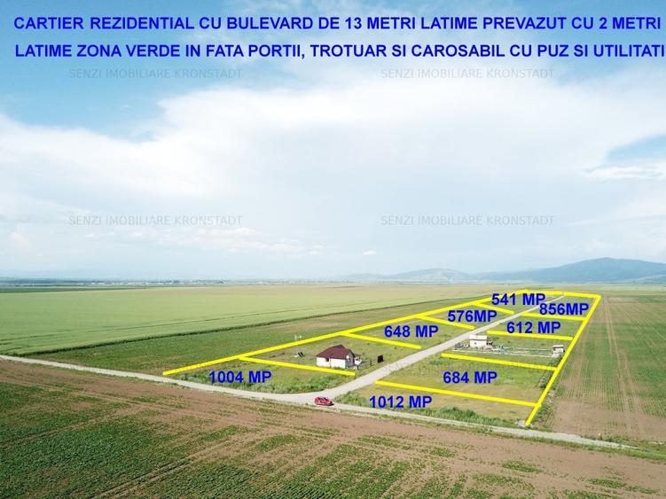 Un nou cartier in dezvoltare cu utilitati si panorama deosebita la 360 grade