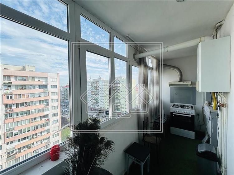 Ap semidecomandat, 2 camere, balcon inchis, 53 mp + 7 mp - M.Viteazu - 16