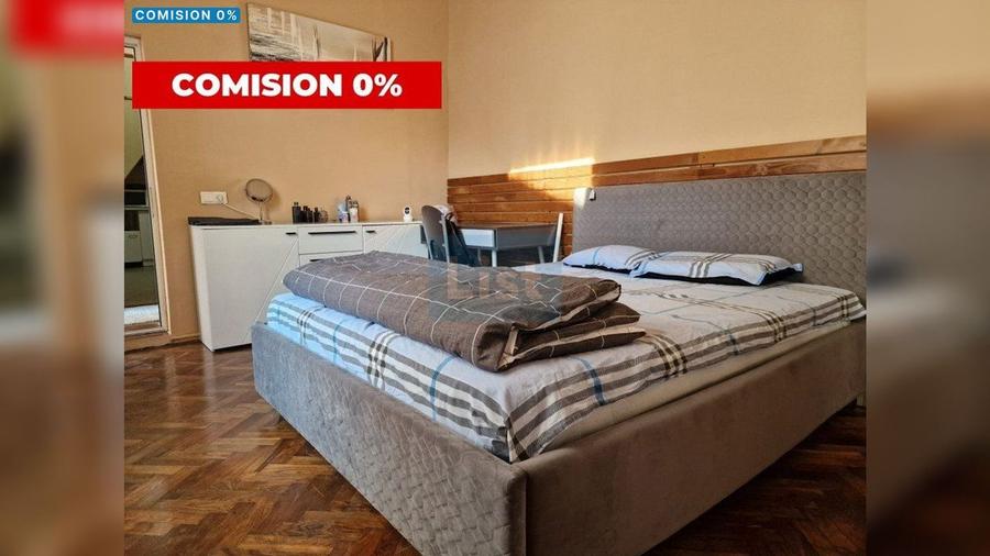 0% Comision! Apartament cu 1 cameră de închiriat, Central
