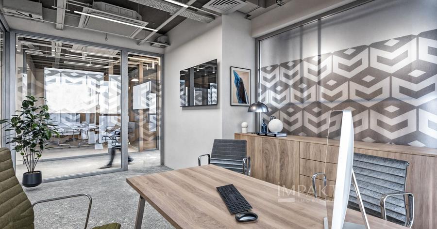 Spatiu birouri  1320 m2 finisat Europa
