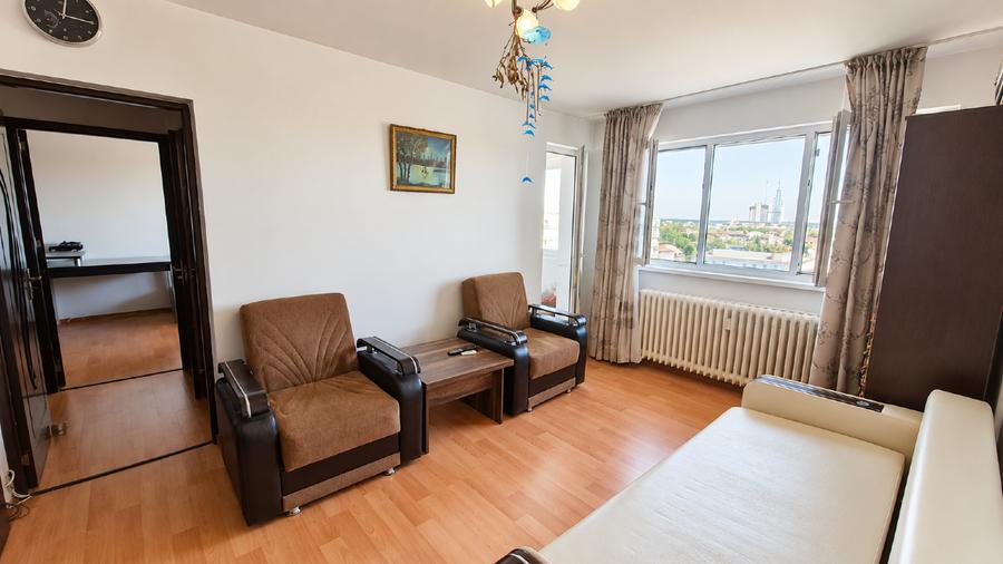 2 camere | Bucureștii Noi – Parc Bazilescu | Metrou | Etaj 10 | 50 mp