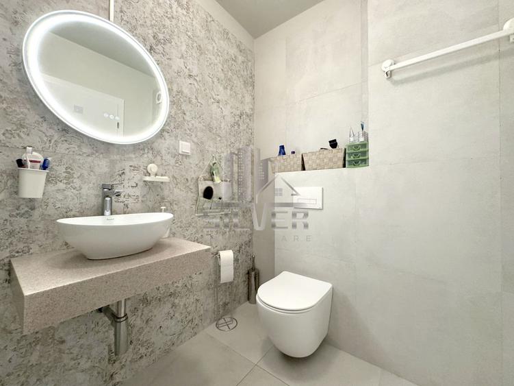 Apartament in imobil nZEB/parcare cu CF/complet mobilat si utilat.
