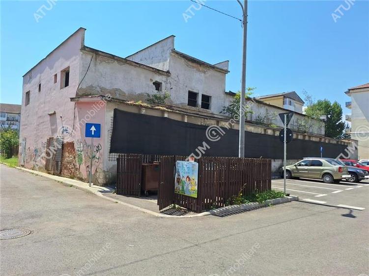 Spatiu cu suprafata de 500 mp si teren de 1159 mp in zona Strand Sibiu