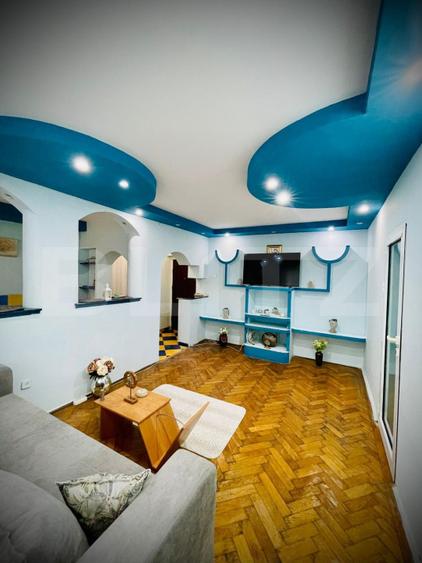 Apartament 2 camere, 48 mp, mobilat si utilat, zona Rovine