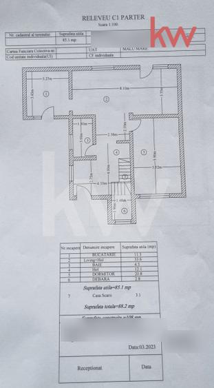 Casă spațioasă • P+1 •Zona Valea Fetei