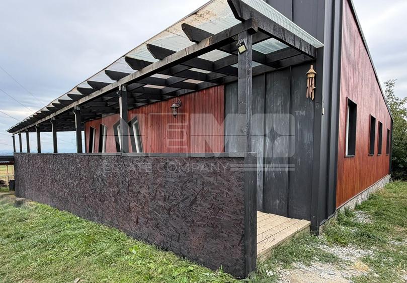 CASĂ MODERNĂ DIN LEMN | BURDUJENI/SUCEAVA | 121.000€