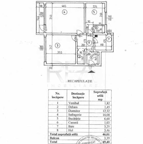 2 camere, 2/4, anvelopat, bloc tip P-Drumul Taberei - 7