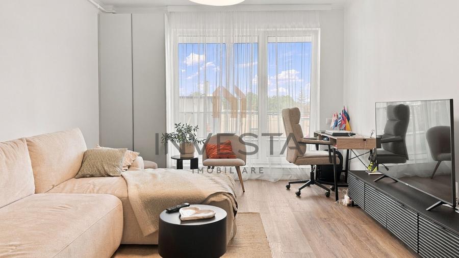 Apartament cu 2 camere, bloc nou, etaj intermediar, zona Intre Lacuri