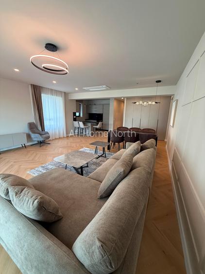 AFI Home North-4 camere,mobilat&utilat,prima inchiriere,+1 loc parcare - 3