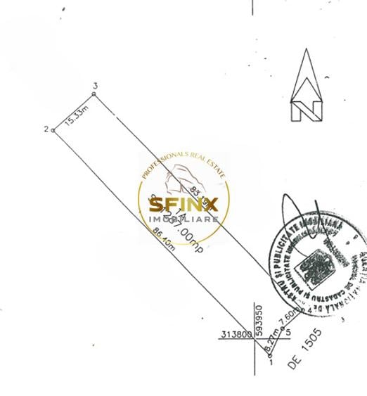 De vanzare - teren 1287mp I FS - 15.87m I Berceni - Oituz