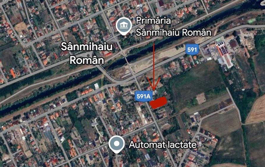 COMISON 0% | Teren intravilan - Sanmihaiul Român