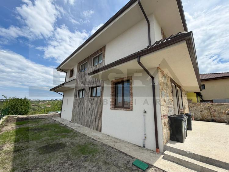 Casa individuala in stil scandinav, 150mp utili, teren 450mp, Dezmir
