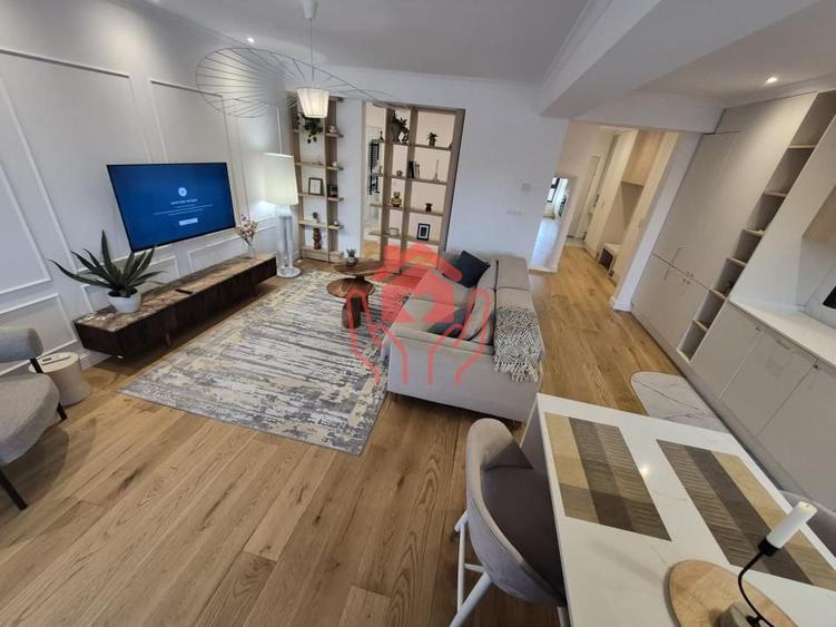 BANEASA (Parcul Herastrau)-3 camere premium 114 mp, design de interior, parcare