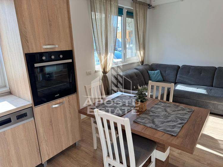 Apartament open space,3 camere si curte proprie,Dumbravita