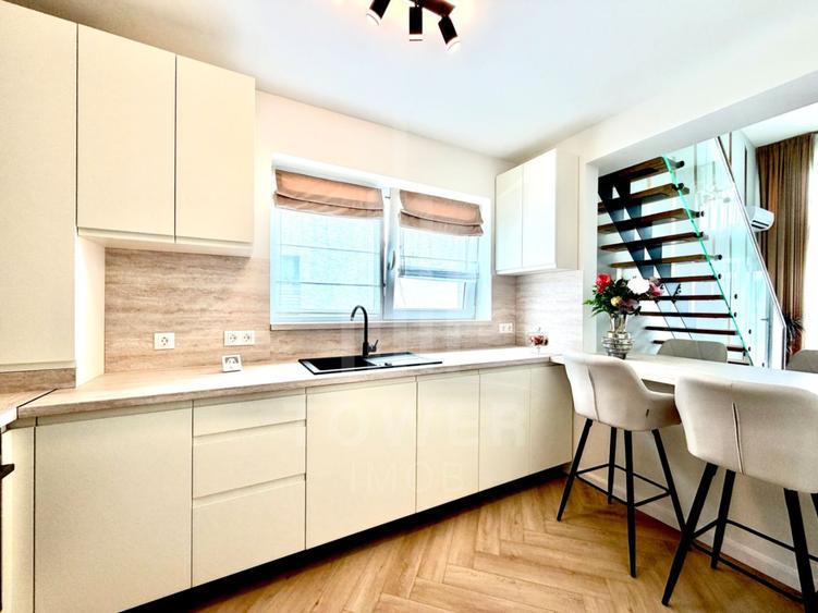 Penthouse de Lux-complet mobilat