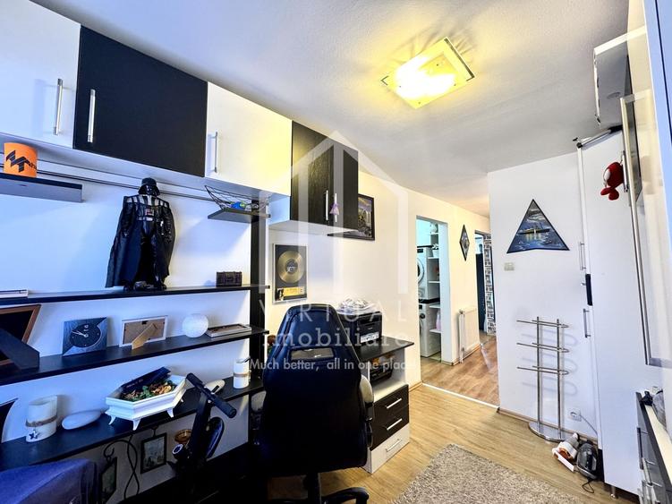 Apartament cu 3 camere, decomandat, 55mp utili+2 balcoane, Cisnadie