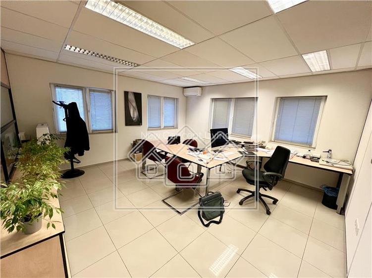 Spatiu de birouri - la cheie, mobilat - 257 mp - 8 birouri - 11