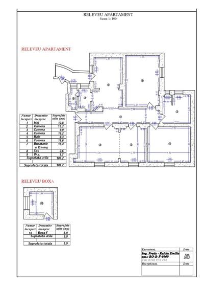 Apartament deosebit 3 camere (din 4) Natiunile Unite-Constitutiei